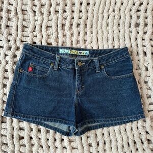 vintage mudd low rise denim shorts